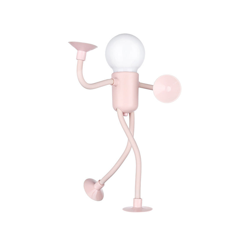 Flexible Athlete LED Night Light with Suction Cup Adjustable Room Lamp