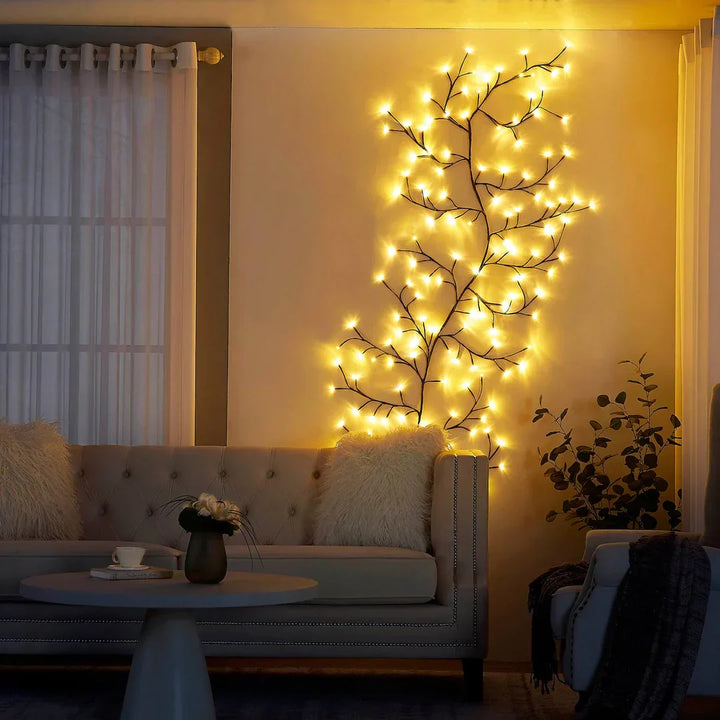 Flexible Willow Vine LED String Lights Decorative Tree Branch Fairy Lights for Bedroom Wall Decor