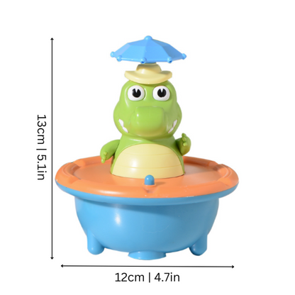 Floating Light Up Water Spraying Bath Toy For Toddlers