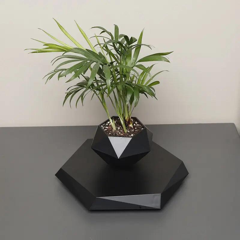 Floating Magnetic Plant Pot 360 Degree Levitating Planter for Indoor Decor