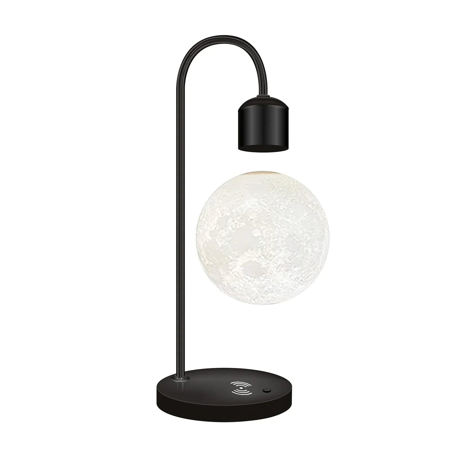 Floating Moon Lamp Wireless Charging Desk Light Magnetic Levitation Night Lamp