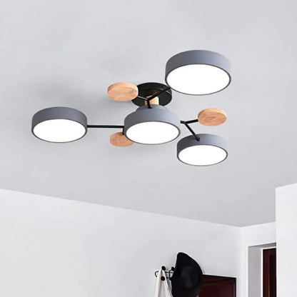Flush Mount LED Ceiling Light Modern Halo Design Multiple Light Options