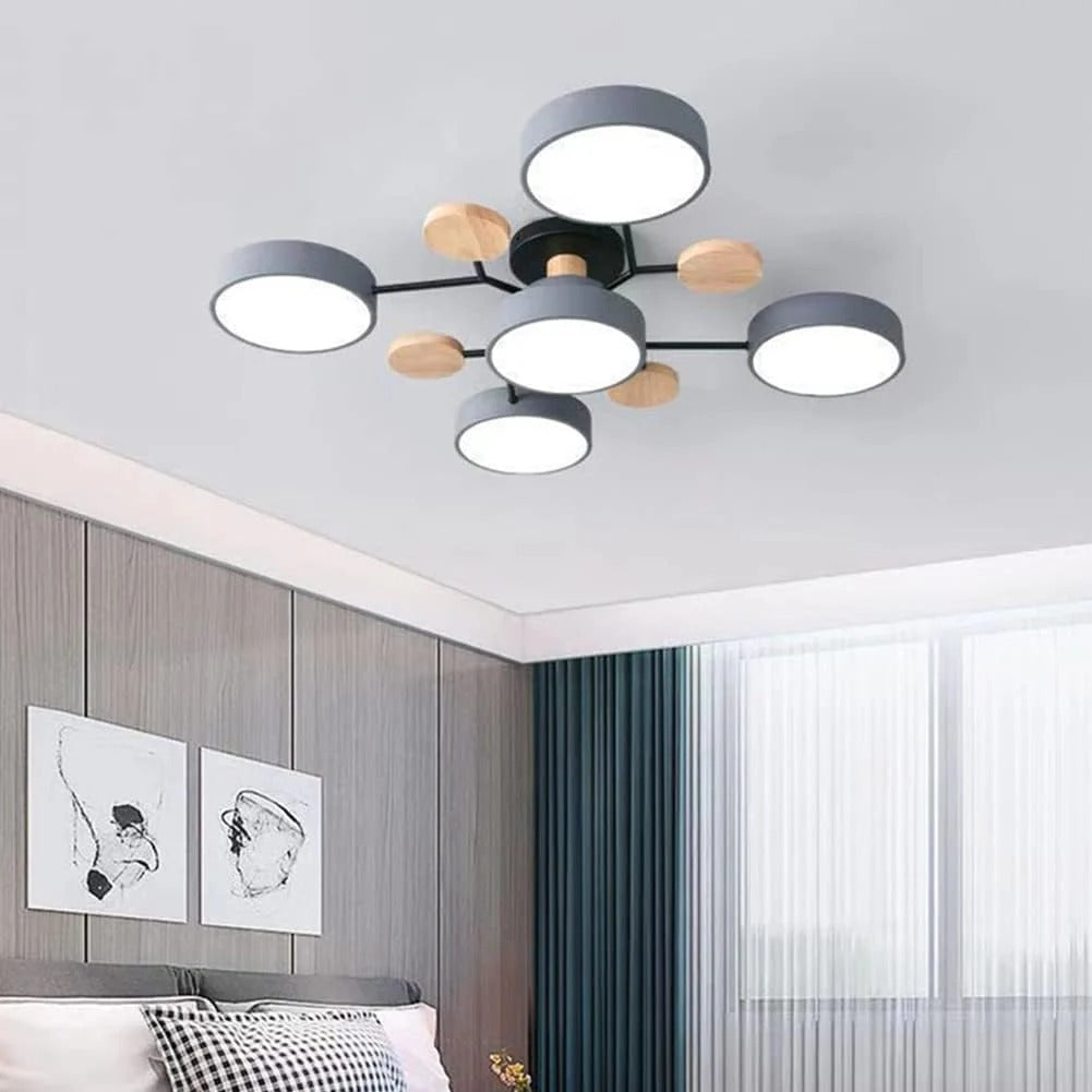Flush Mount LED Ceiling Light Modern Halo Design Multiple Light Options