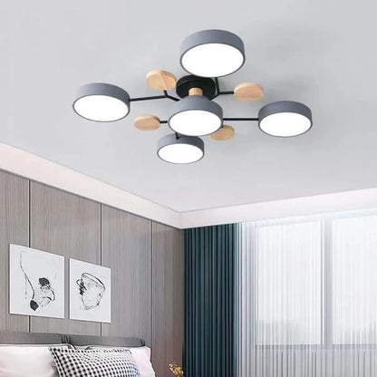 Flush Mount LED Ceiling Light Modern Halo Design Multiple Light Options