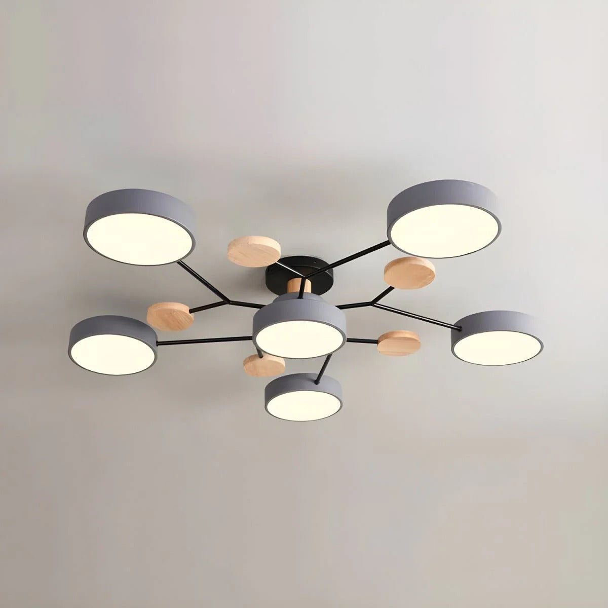 Flush Mount LED Ceiling Light Modern Halo Design Multiple Light Options