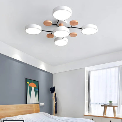 Flush Mount LED Ceiling Light Modern Halo Design Multiple Light Options
