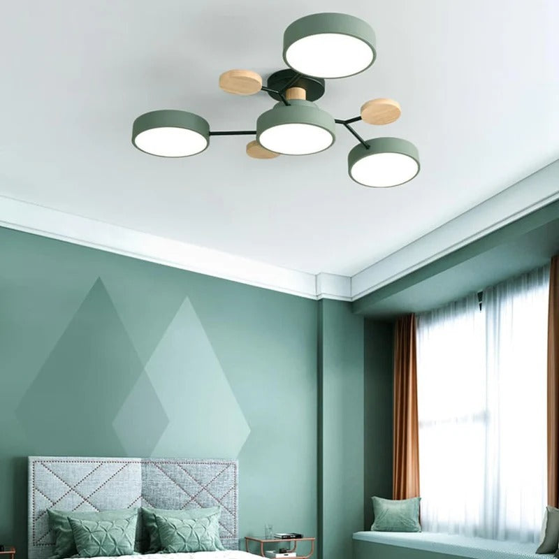 Flush Mount LED Ceiling Light Modern Halo Design Multiple Light Options