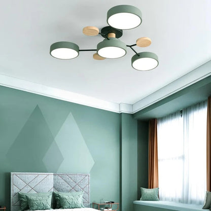 Flush Mount LED Ceiling Light Modern Halo Design Multiple Light Options