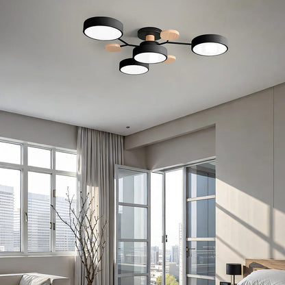 Flush Mount LED Ceiling Light Modern Halo Design Multiple Light Options