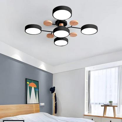 Flush Mount LED Ceiling Light Modern Halo Design Multiple Light Options