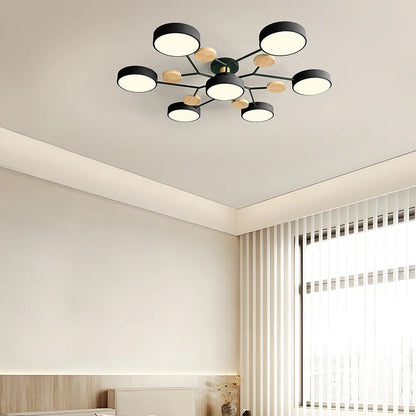 Flush Mount LED Ceiling Light Modern Halo Design Multiple Light Options