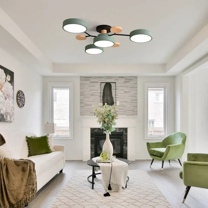 Flush Mount LED Ceiling Light Modern Halo Design Multiple Light Options