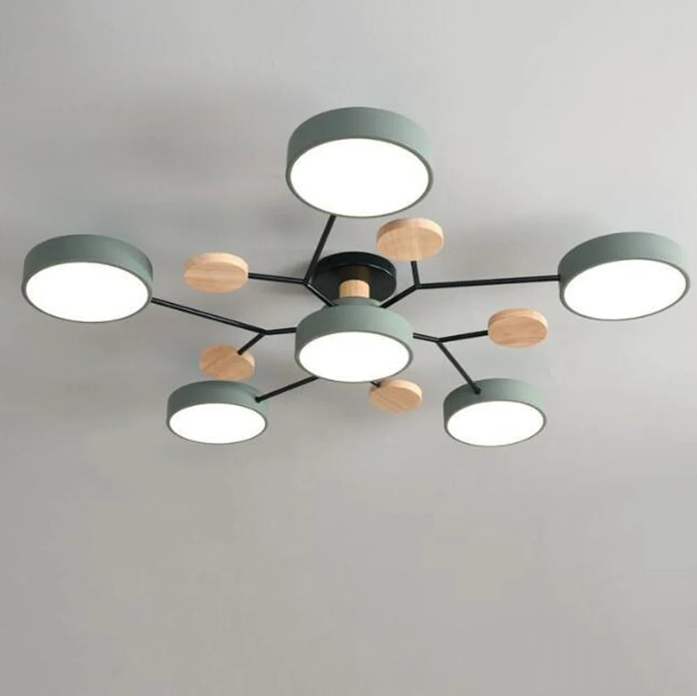 Flush Mount LED Ceiling Light Modern Halo Design Multiple Light Options