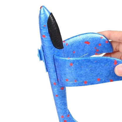 Foam Glider Airplane Launcher Toy for Outdoor Play