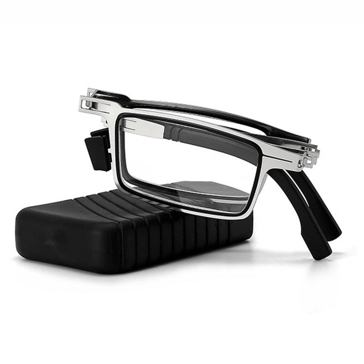 Foldable Blue Light Blocking Reading Glasses Portable Compact Readers Flexible Frame Lightweight Eyeglasses