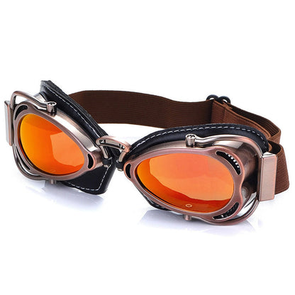 Foldable Off Road Motorcycle Goggles Full Eye Protection Windproof Dustproof