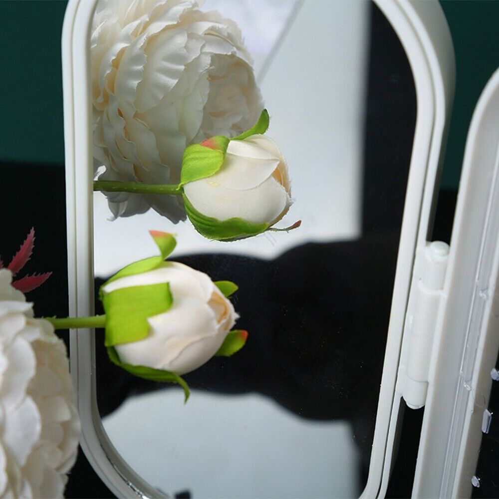 Foldable Oval Jewelry Organizer Travel Storage Case