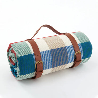 Foldable Picnic Blanket Padded Outdoor Mat Beach Park Camping