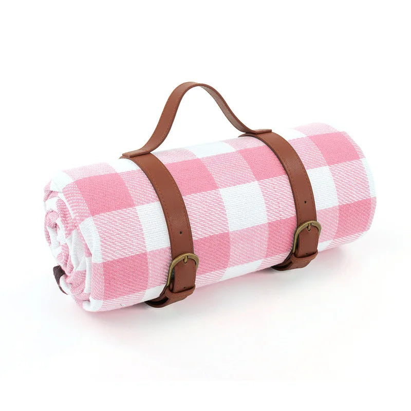 Foldable Picnic Blanket Padded Outdoor Mat Beach Park Camping
