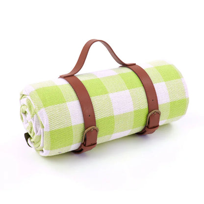 Foldable Picnic Blanket Padded Outdoor Mat Beach Park Camping