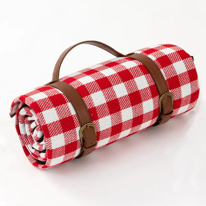 Foldable Picnic Blanket Padded Outdoor Mat Beach Park Camping