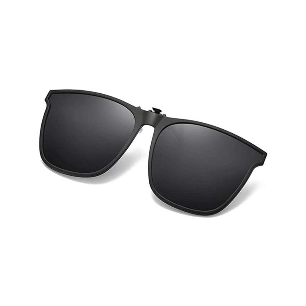 Foldable Polarized Clip On Sunglasses with UV Protection for Eyeglasses