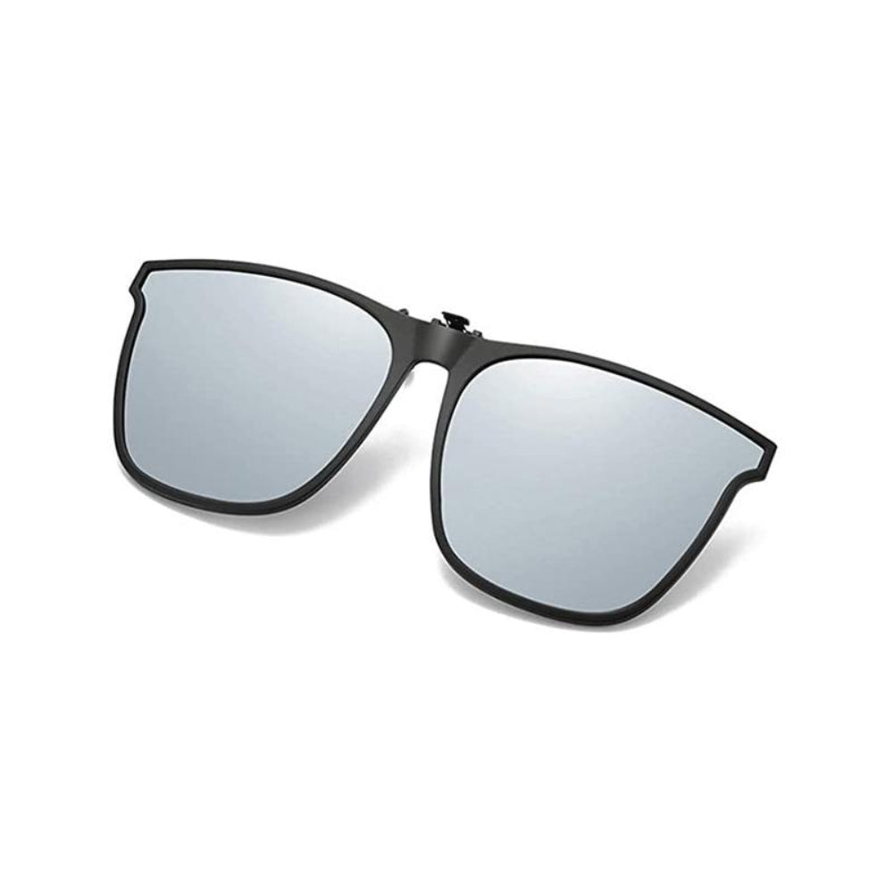 Foldable Polarized Clip On Sunglasses with UV Protection for Eyeglasses