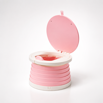 Foldable Portable Potty for Toddler Travel and Training