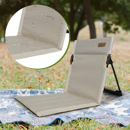 Foldable Reclining Beach and Camping Chair