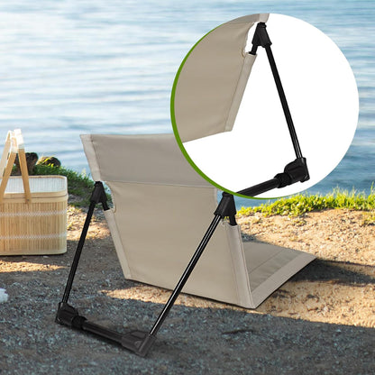 Foldable Reclining Beach and Camping Chair