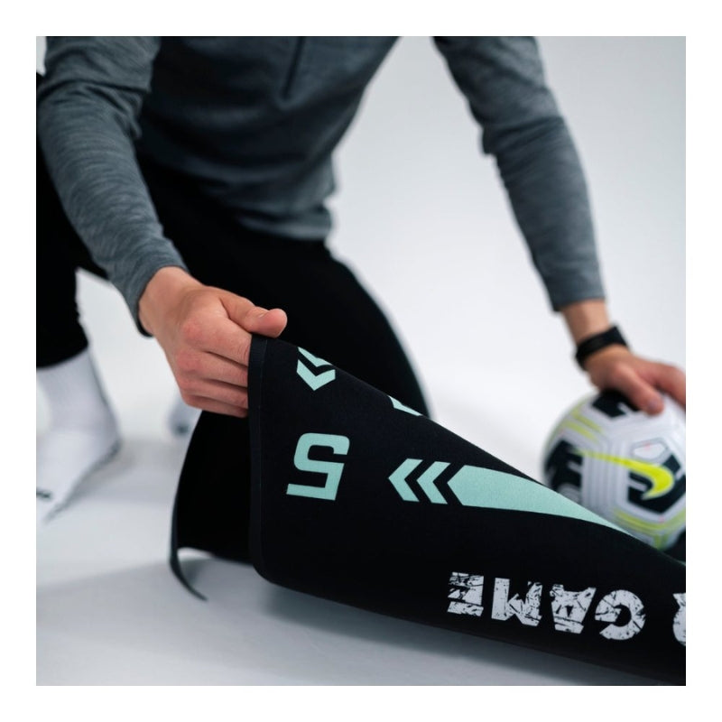 Foldable Soccer Training Mat Non Slip Football Dribbling Practice Mat with Target Zones