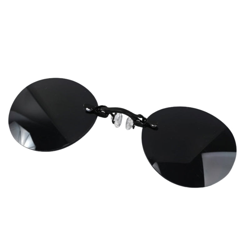 Frameless Nose Clip Glasses Lightweight Rimless Eyewear