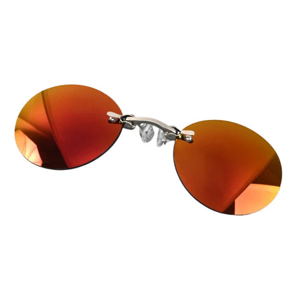 Frameless Nose Clip Glasses Lightweight Rimless Eyewear