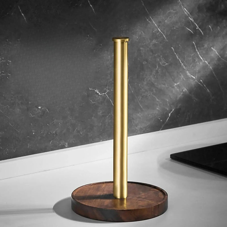 Freestanding Paper Towel Holder with Non Slip Base Modern Kitchen Paper Towel Stand