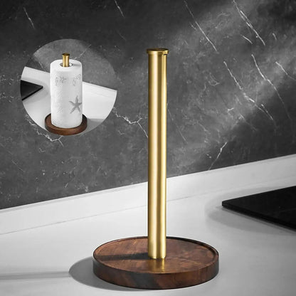 Freestanding Paper Towel Holder with Non Slip Base Modern Kitchen Paper Towel Stand