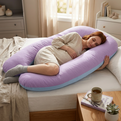 Full Body Pregnancy Pillow Side Sleeper Support Cushion