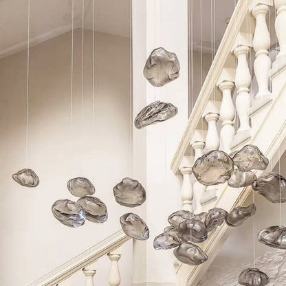 Glass Pendant Light Cloud Design Modern Hanging Ceiling Lamp