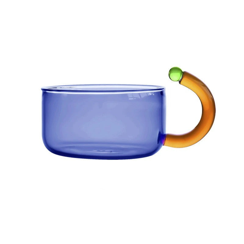 Set per preparare il tè in vetro con teiera e tazza
