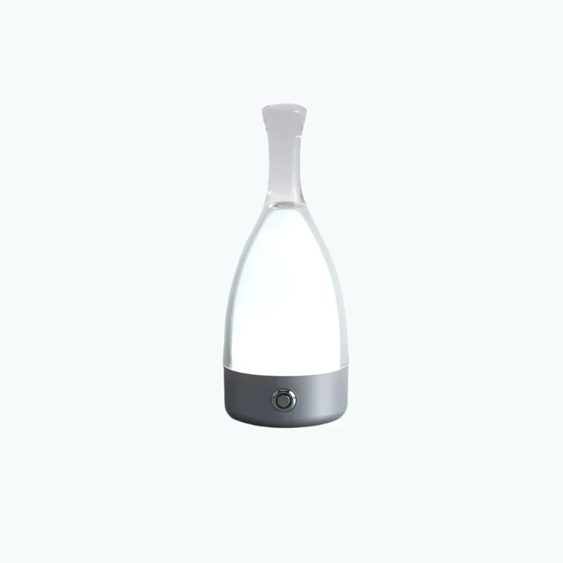 GlowBottle Elegant Bottle Lamp – Rechargeable LED Mood Light