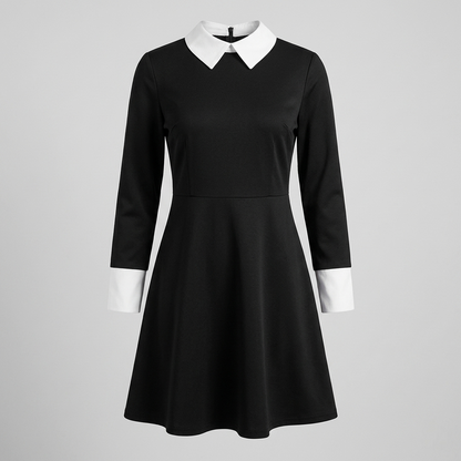 Gothic Halloween Costume Dress Cosplay Outfit With Wig Options