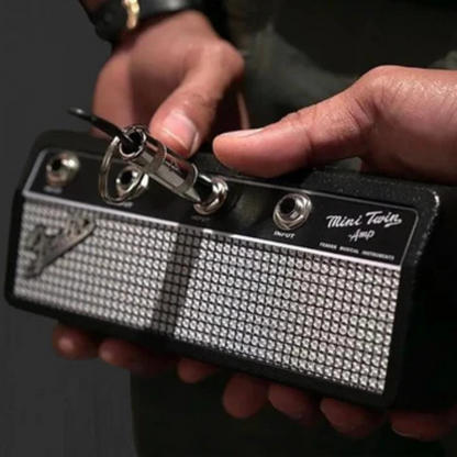 Guitar Amp Key Holder Wall Mounted Plug-In Key Rack Music Decor