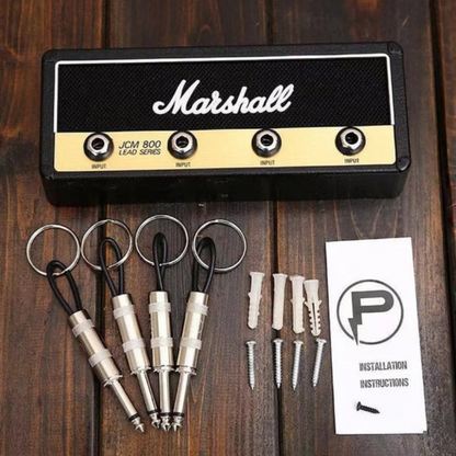 Guitar Amp Key Holder Wall Mounted Plug-In Key Rack Music Decor