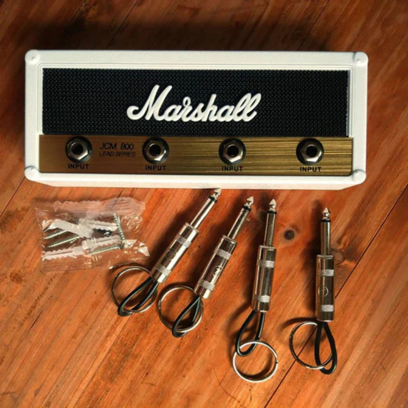 Guitar Amp Key Holder Wall Mounted Plug-In Key Rack Music Decor