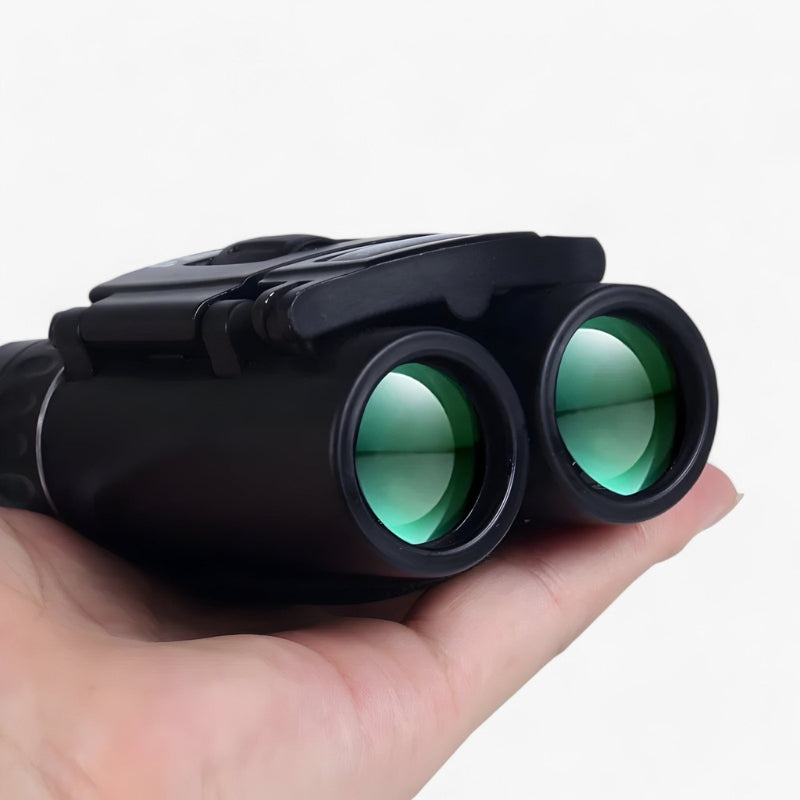 HD Binoculars 40x Zoom Long Range Compact Folding Binoculars for Outdoor Viewing