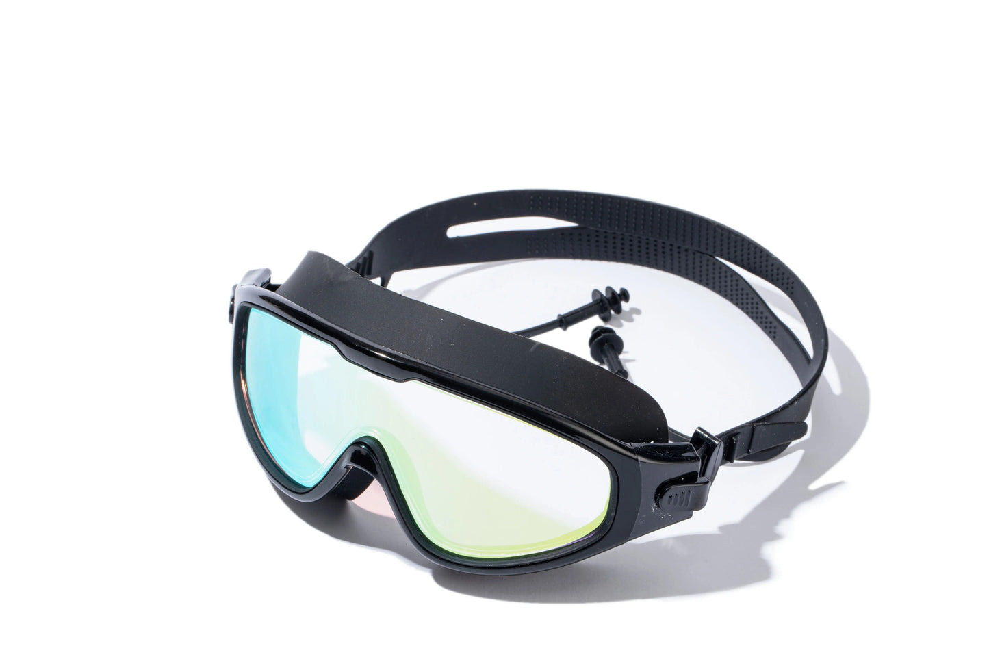 HD Waterproof Swimming Goggles Set Anti Fog with Silicone Swim Cap for Men and Women