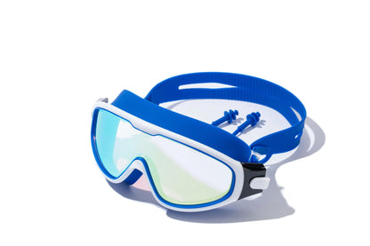 HD Waterproof Swimming Goggles Set Anti Fog with Silicone Swim Cap for Men and Women