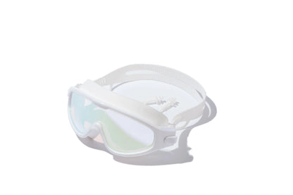 HD Waterproof Swimming Goggles Set Anti Fog with Silicone Swim Cap for Men and Women