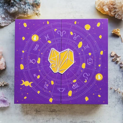 Halloween-adventskalender 31 dage krystalinspireret nedtællingspynt