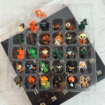 Halloween-adventskalender nedtælling sæsonbestemt gavepynt