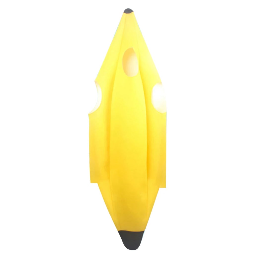 Halloween Banana Costume Adult Full Body Party Outfit